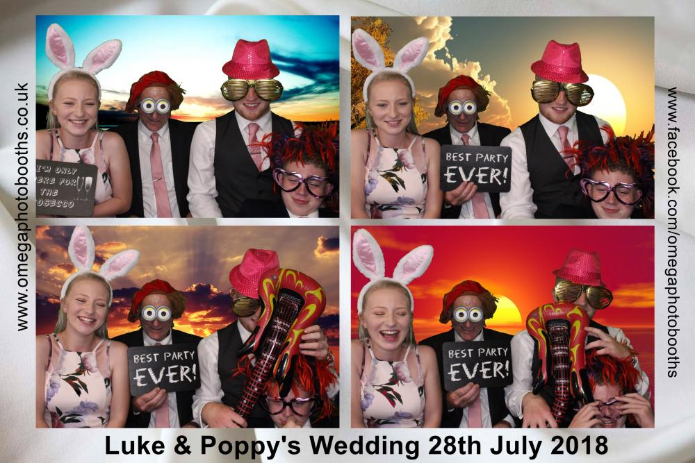 Luke & Poppy's Wedding | View more photos from the event at gallery.omegaphotobooths.co.uk/u/Omega-Photobooths/Luke-Poppys-Wedding